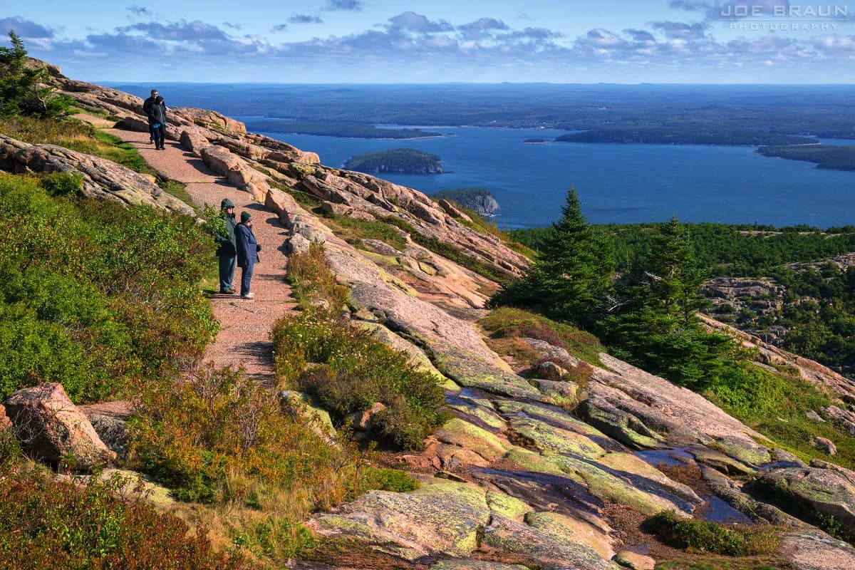Cadillac Mountain in Acadia National Park