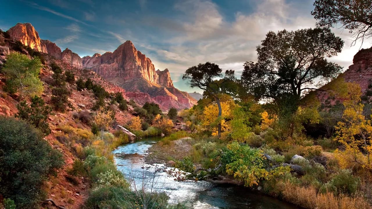 Spring and fall are the best times to visit Zion National Park