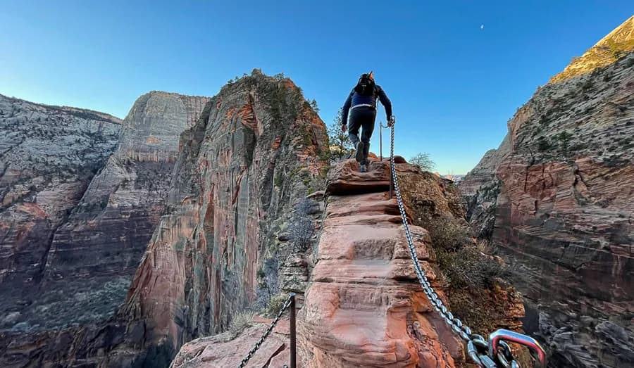 Angel's Landing is an iconic trail