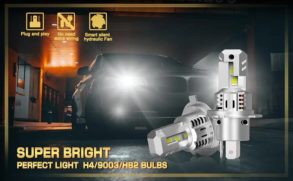 post-AHOBXD H4 LED Bulbs Review: Real Brightness, Real Performance
