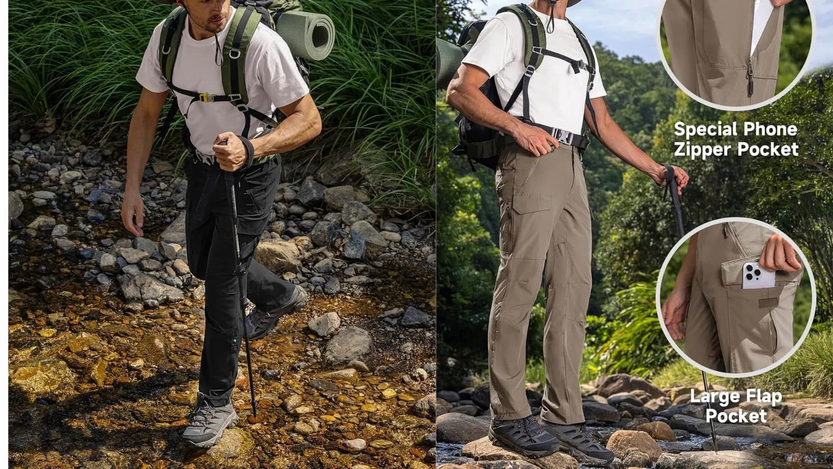 post-Moosehill Men’s Hiking Cargo Pants Review: Durable Comfort for Adventures